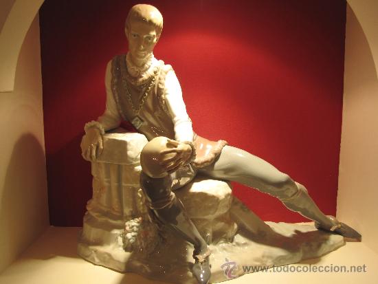 Antig&uuml;edades: PRINCIPE HAMLET DE LLADRO REF.11448(SERIE LIMITADA) - Foto 1