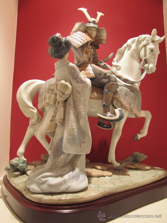 Antig&uuml;edades: LA DESPEDIDA DEL SAMURAI DE LLADRO REF.1777(SERIE LIMITADA) - Foto 1