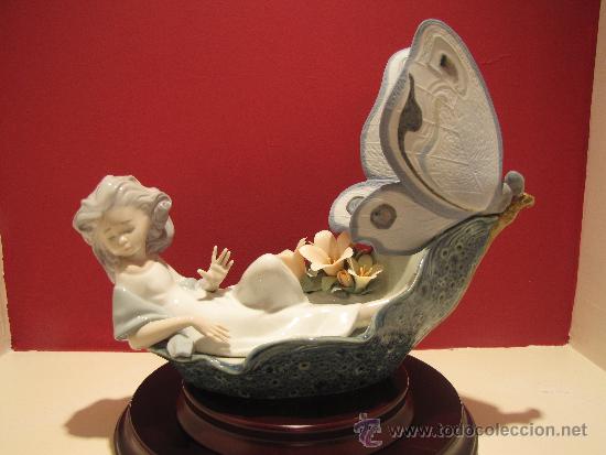 Antig&uuml;edades: BARCA MARIPOSA DE LLADRO REF.8124 - Foto 1