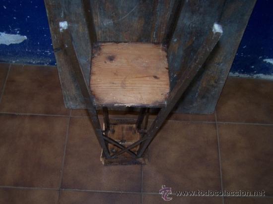 Antig&uuml;edades: Macetero antiguo de madera para restarurar - Foto 7