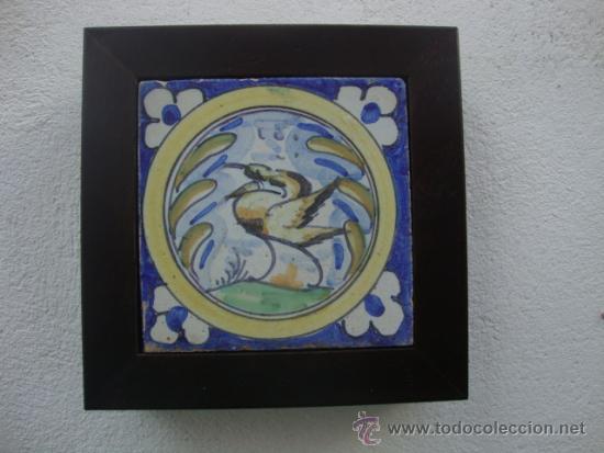 Antig&uuml;edades: Azulejo Mensaque Monteria - Foto 1