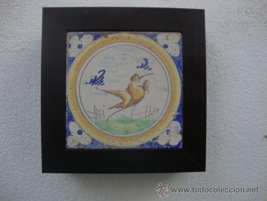Antig&uuml;edades: Azulejo Mensaque Monteria - Foto 1