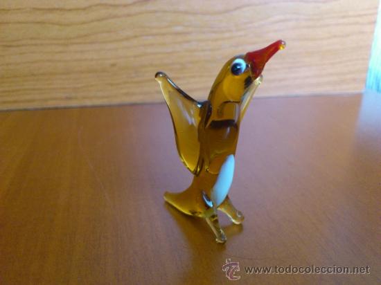 Antig&uuml;edades: Cocodrilo y pajaro en cristal de murano - Foto 7