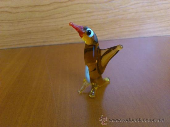 Antig&uuml;edades: Cocodrilo y pajaro en cristal de murano - Foto 6