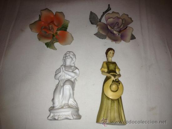 Antig&uuml;edades: LOTE DE FIGURAS DECORATIVAS - Foto 1