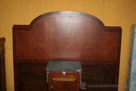 Antig&uuml;edades: CAMA Y MESITA NAPOLE&Oacute;N, II IMPERIO REF.5459 - Foto 2