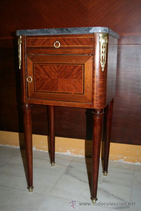 Antig&uuml;edades: CAMA Y MESITA NAPOLE&Oacute;N, II IMPERIO REF.5459 - Foto 6