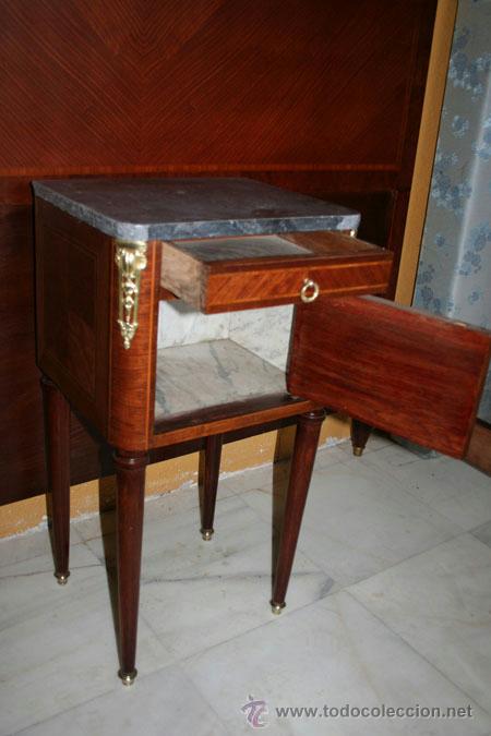Antig&uuml;edades: CAMA Y MESITA NAPOLE&Oacute;N, II IMPERIO REF.5459 - Foto 8