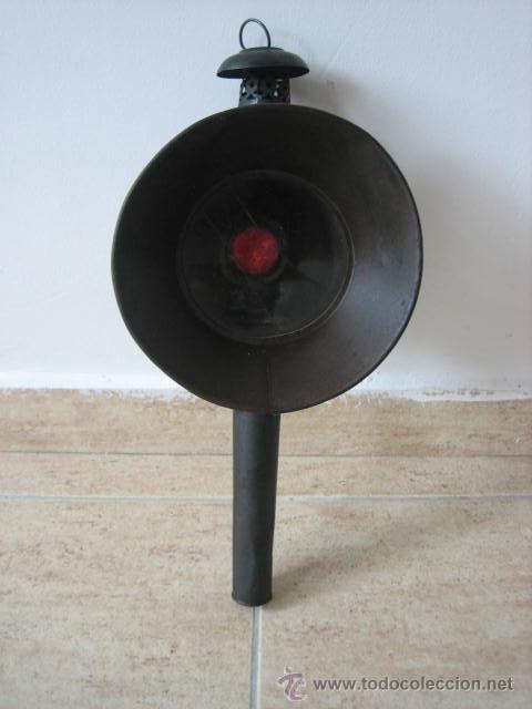 Antig&uuml;edades: Farol antiguo de carruaje. - Foto 2