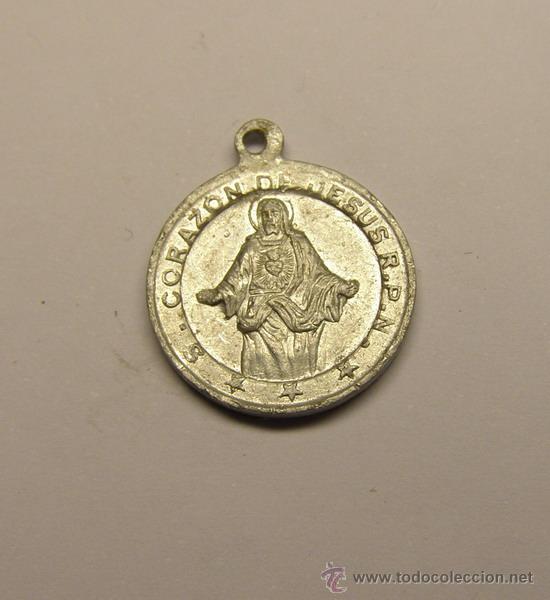 Antig&uuml;edades: Medalla de N&ordf; S&ordf; de la Merced, Barcelona. - Foto 2
