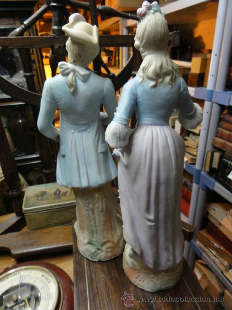 Antig&uuml;edades: PAREJA DE BISCUITS - Foto 4