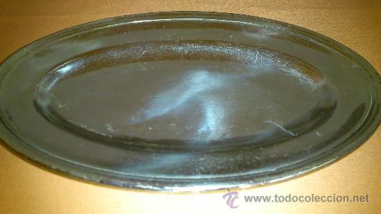 Antig&uuml;edades: Bandeja de esta&ntilde;o - Foto 2