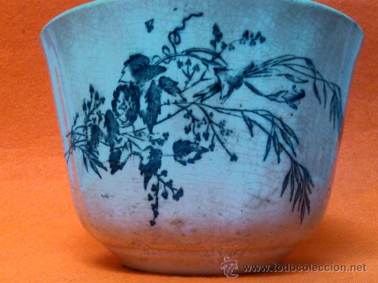 Antig&uuml;edades: ANTIGUO CACHEPOT EN CERAMICA - Foto 4
