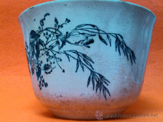 Antig&uuml;edades: ANTIGUO CACHEPOT EN CERAMICA - Foto 3