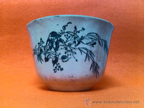 Antig&uuml;edades: ANTIGUO CACHEPOT EN CERAMICA - Foto 2