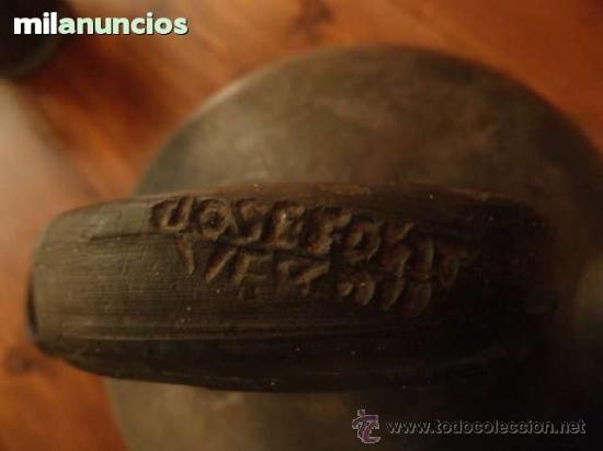 Antig&uuml;edades: BONITO BOTIJO CER&Agrave;MICA VERDU - Foto 2