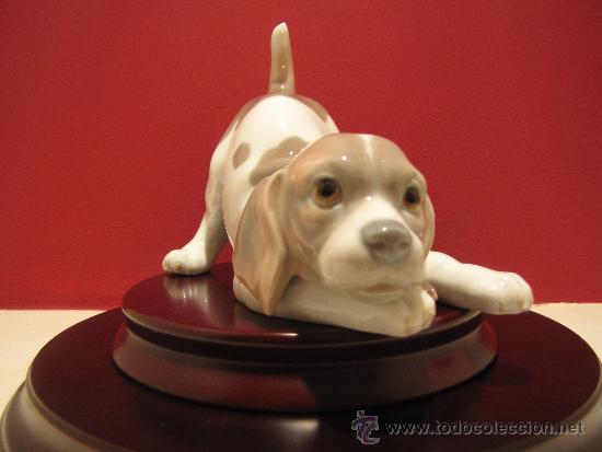 Antig&uuml;edades: PERRO RETOZON DE LLADRO REF.1070 - Foto 1