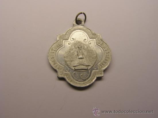 Antig&uuml;edades: Medalla religiosa de Montserrat. - Foto 1