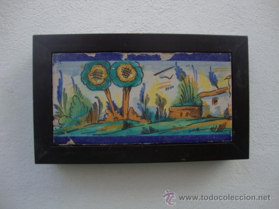 Antig&uuml;edades: Azulejo Ramos Rejano - Foto 1