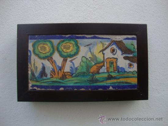 Antig&uuml;edades: Azulejo Ramos Rejano - Foto 1