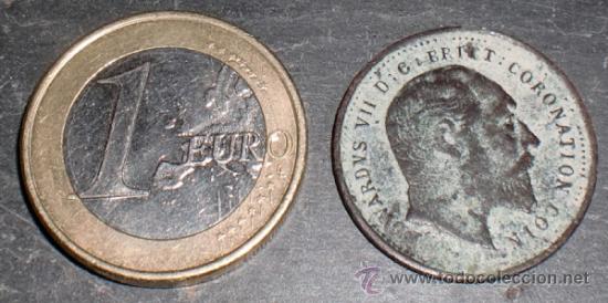 Antig&uuml;edades: Antigua Medalla de san Jorge - Foto 2