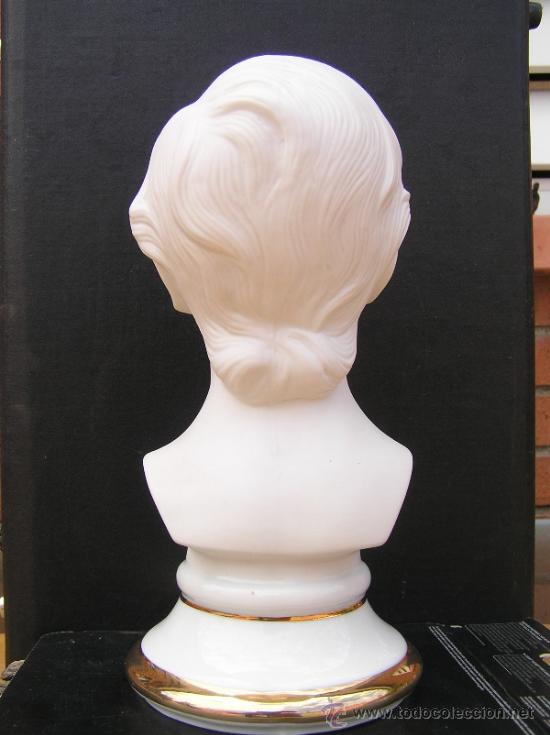 Antig&uuml;edades: BUSTO DE NI&Ntilde;O EN BISCUIT. SANGO. 23 CM. - Foto 12