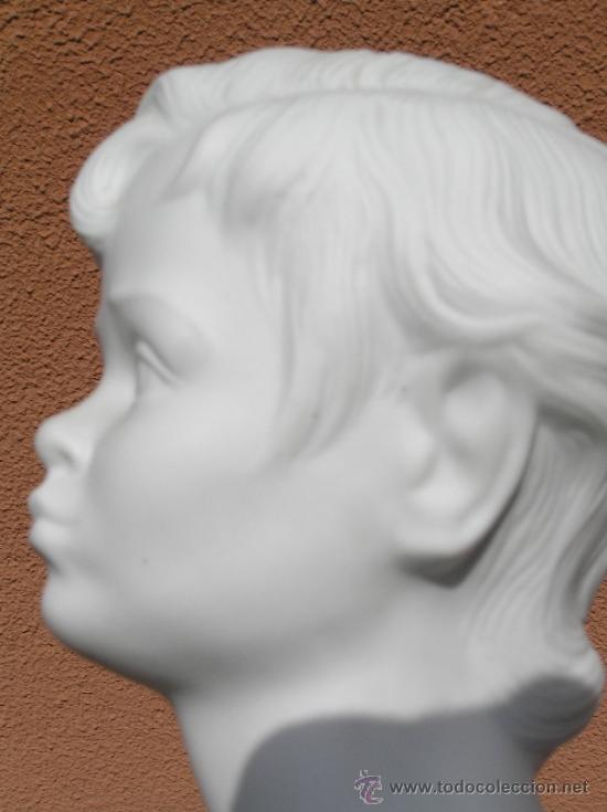 Antig&uuml;edades: BUSTO DE NI&Ntilde;O EN BISCUIT. SANGO. 23 CM. - Foto 4