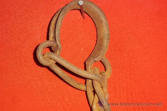 Antig&uuml;edades: GRILLETESDE FORJA PARA CABALLERIAS - Foto 3
