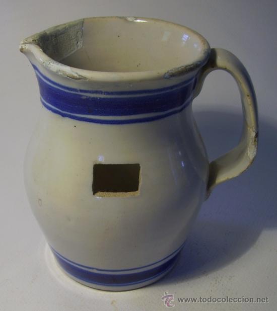 Antig&uuml;edades: JARRA  MEDIR  LIQUIDOS  DE  MANISES - Foto 2