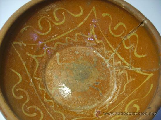 Antig&uuml;edades: LEBRILLO  CERAMICA - Foto 3