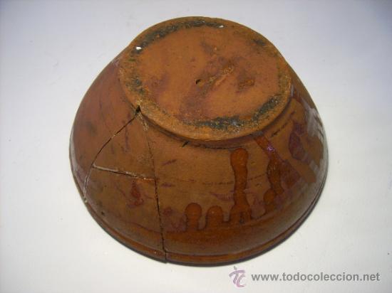 Antig&uuml;edades: LEBRILLO  CERAMICA - Foto 5