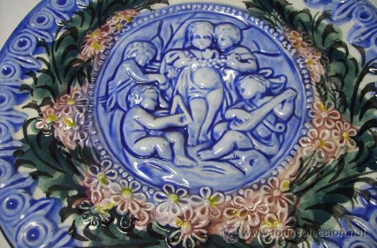 Antig&uuml;edades: BONITO PLATO EN RELIEVE. - Foto 3