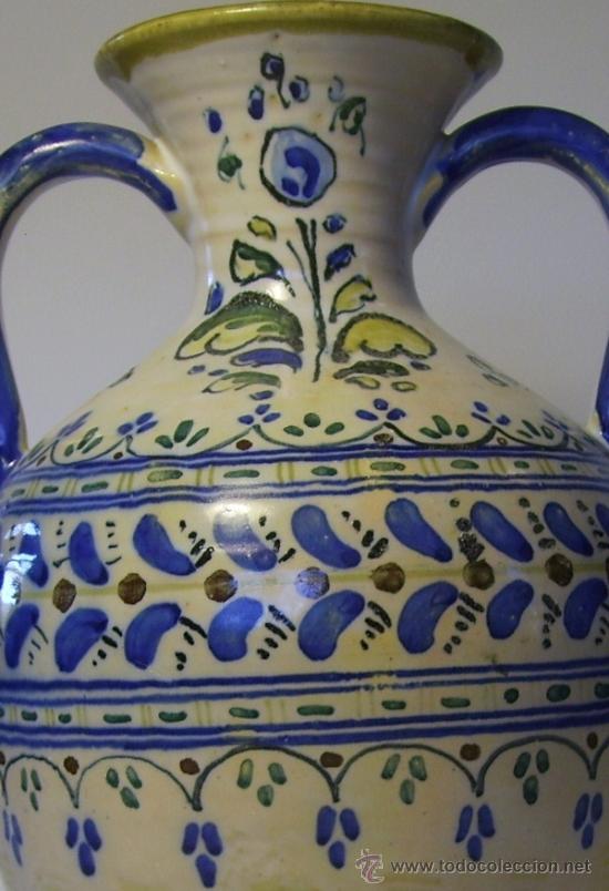 Antig&uuml;edades: BONITO  JARRON  DE  TALAVERA - Foto 7