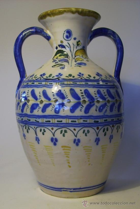 Antig&uuml;edades: BONITO  JARRON  DE  TALAVERA - Foto 5