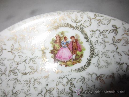 Antig&uuml;edades: plato y taza de Limoges - Foto 3
