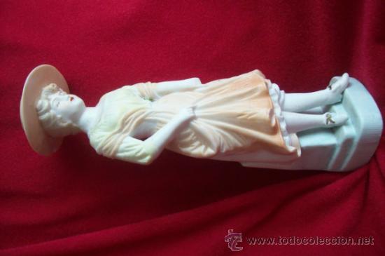 Antig&uuml;edades: Figura Biscuit - Foto 3