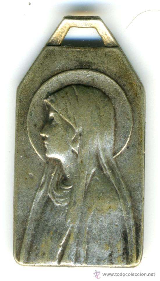 Antig&uuml;edades: Medalla de Lourdes. - Foto 2