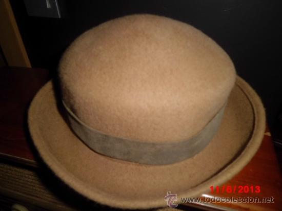 Antig&uuml;edades: SOMBRERO VINTAGE DE SE&Ntilde;ORA, 100% ALGODON - Foto 2