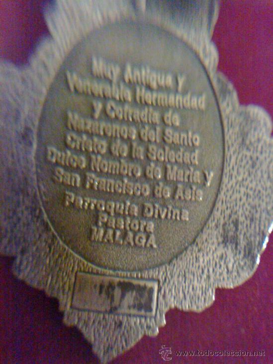Antig&uuml;edades: MEDALLA DE LA DIVINA PASTORA DE MALAGA - Foto 2