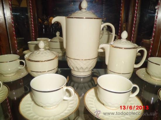 Antig&uuml;edades: JUEGO DE CAF&Eacute; DE SEVRES - Foto 1