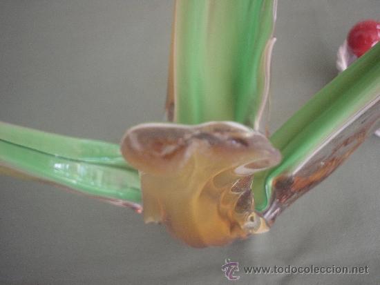 Antig&uuml;edades: CENTRO MESA CRISTAL MURANO - FLORERO - Foto 7