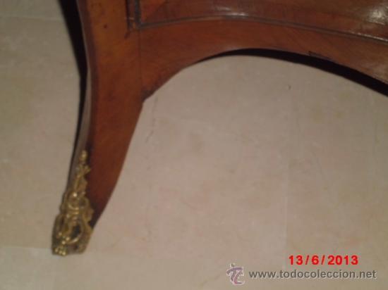 Antig&uuml;edades: COMODA DE MARQUETERIA Y BRONCE - Foto 7