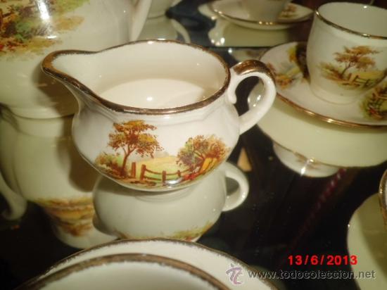 Antig&uuml;edades: JUEGO DE CAF&Eacute; INGL&Eacute;S, PARA 6 SERVICIOS - Foto 6
