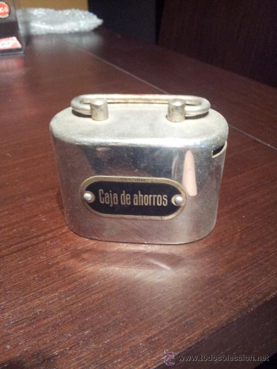 Antig&uuml;edades: ANTIGUA HUCHA  CAJA DE AHORROS - Foto 1