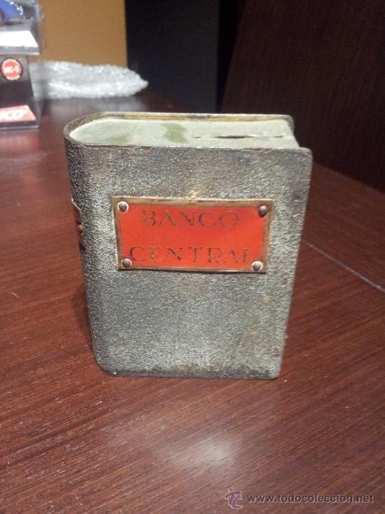 Antig&uuml;edades: ANTIGUA HUCHA BANCO CENTRAL - Foto 1