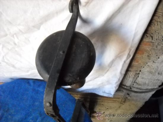 Antig&uuml;edades: L&Aacute;MPARA DE FORJA ELECTRIFICADA - Foto 7