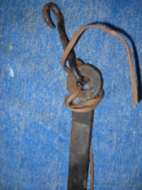 Antig&uuml;edades: L&Aacute;MPARA DE FORJA ELECTRIFICADA - Foto 2