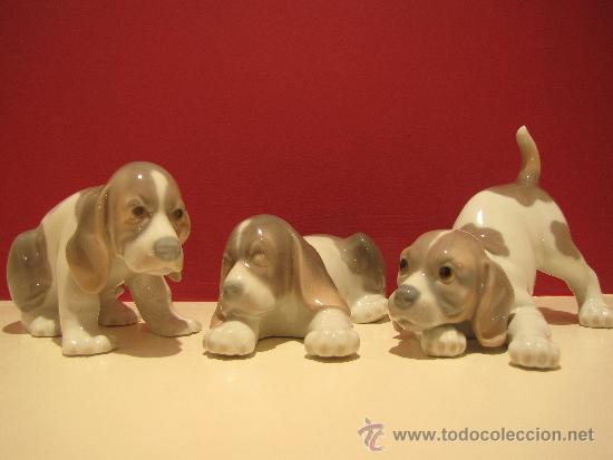 Antig&uuml;edades: LOTE DE PERRITOS DE LLADRO - Foto 1