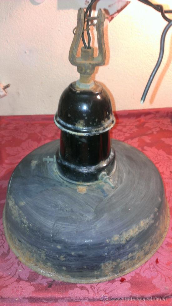 Antig&uuml;edades: Antigua lampara - Foto 1