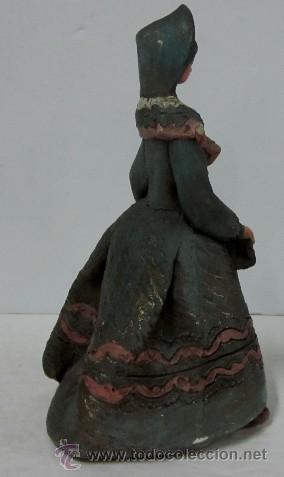 Antig&uuml;edades: FIGURA MUJER CON VESTIDO DE EPOCA - Foto 3